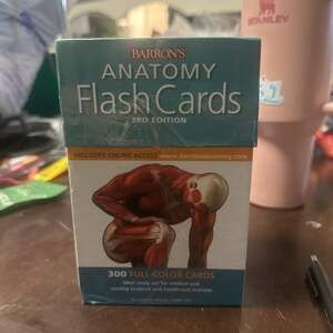 Barron's Anatomy Flash Cards 3rd Edition by Ken Ashwell